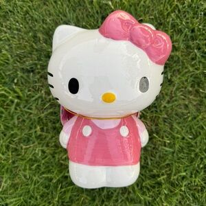 Pink Hello Kitty Toilet Bowl Brush And Holder